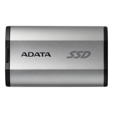 ADATA SD810 - SSD - 4 TB - external (portable) - USB 3.2 Gen 2x2 (USB-C connector) - silver - 0