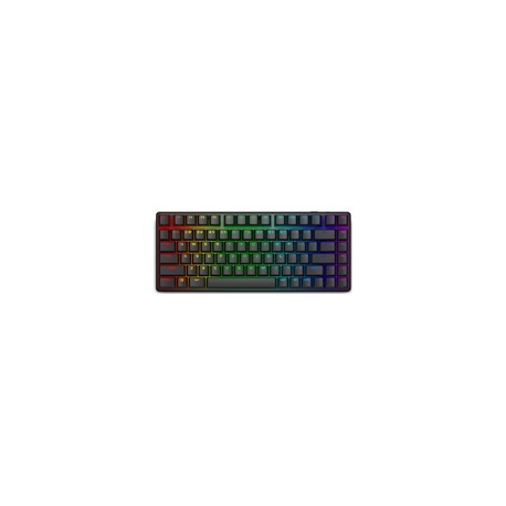 Alienware Pro Wireless Gaming Keyboard - Keyboard - AlienFX per-key RGB  /  16.8 million colours - wireless - USB, 2.4 GHz, Bluetooth 5.1 - QWERTY - US - key switch: Alienware Linear Mechanical Switches (hot-swappable) - Dark Side of the Moon - 0