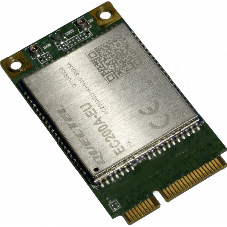 MikroTik R11eL-EC200A-EU - Wireless cellular modem - 4G LTE - PCIe Mini Card - 150 Mbps - 1
