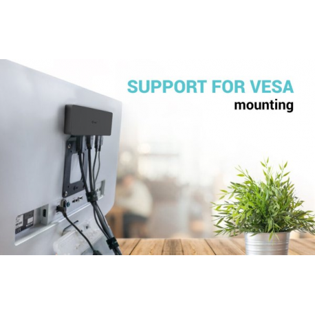 i-Tec - Docking station - USB-C 3.2 Gen 2 / Thunderbolt 3 / Thunderbolt 4 - HDMI, 2 x DP - GigE - 100 Watt - Europe - 4