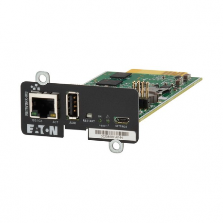 Eaton Network Card-M3 - Remote management adapter - Gigabit Ethernet x 1 - 3
