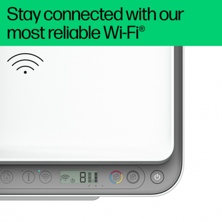 HP Deskjet 4220e All-in-One - Multifunction printer - colour - ink-jet - A4 (210 x 297 mm) (original) - A4 / Legal (media) - up to 8.5 ppm (printing) - 60 sheets - USB 2.0, Wi-Fi(n), Bluetooth - cement - 15