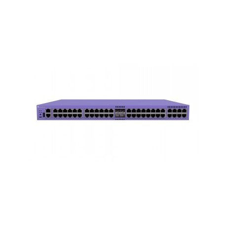 Extreme Networks 4000 series 4220-48P-4X - Switch - Managed - 48 x 10 / 100 / 1000Base-T (PoE+) + 4 x 1 Gigabit  /  10 Gigabit SFP+ (uplink  /  stacking) - rack-mountable - PoE+ (370 W) - 0