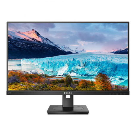 Philips S-line 273S1 - LED monitor - 27" - 1920 x 1080 Full HD (1080p) @ 75 Hz - IPS - 300 cd / m² - 1000:1 - 4 ms - HDMI, DisplayPort, USB-C - speakers - black - 0