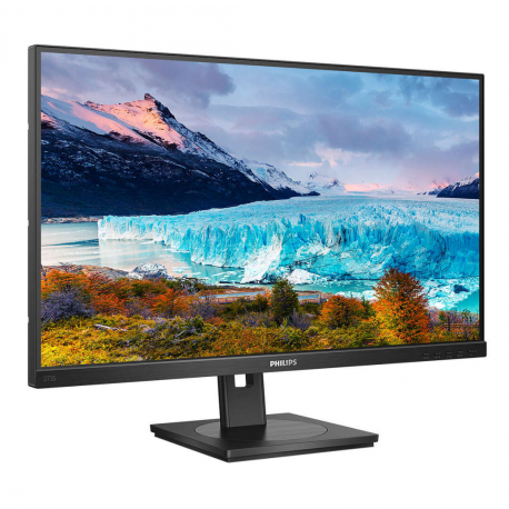 Philips S-line 273S1 - LED monitor - 27" - 1920 x 1080 Full HD (1080p) @ 75 Hz - IPS - 300 cd / m² - 1000:1 - 4 ms - HDMI, DisplayPort, USB-C - speakers - black - 2