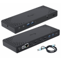 i-Tec - Docking station - USB-C / USB 3.0 / Thunderbolt 3 / Thunderbolt 4 - 2 x HDMI, 2 x DP++ - GigE - 130 Watt