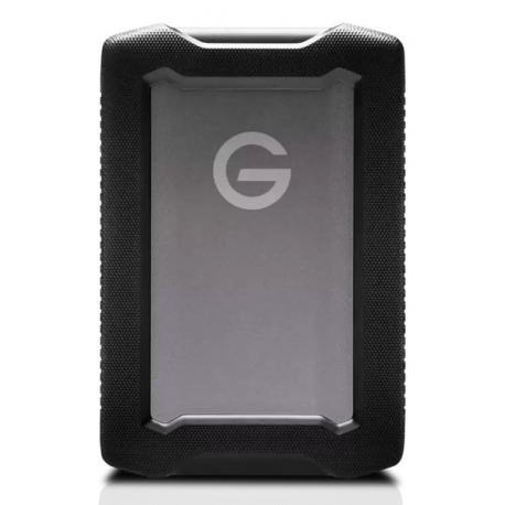 SanDisk Professional G-DRIVE ArmorATD - Hard drive - 5 TB - external (portable) - 2.5" - USB 3.2 Gen 1 / Thunderbolt 3 (USB-C connector) - space grey - 2