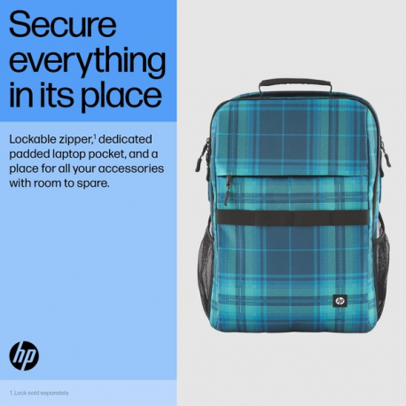 HP - Campus XL - notebook carrying backpack - 16.1" - tie dye - 1