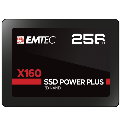 EMTEC SSD Power Plus X160 - SSD - 256 GB - internal - 2.5" - SATA 6Gb / s - 0