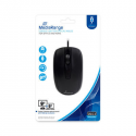 MediaRange MROS211 - Mouse - optical - 3 buttons - wired - USB 2.0 - black