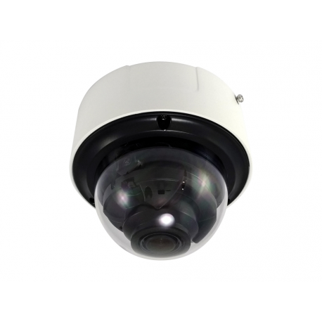 LevelOne GEMINI series FCS-3406 - Network surveillance camera - dome - outdoor, indoor - vandal / weatherproof - colour (Day&Night) - 2 MP - 1920 x 1080 - vari-focal - audio - LAN 10 / 100 - MPEG-4, MJPEG, H.264, H.265 - DC 12 V / PoE - 0