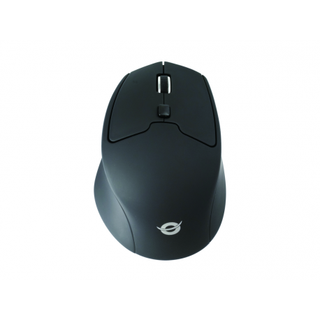 Conceptronic LORCAN ERGO - Mouse - ergonomic - right-handed - 6 buttons - wireless - Bluetooth 3.0 - black - 0