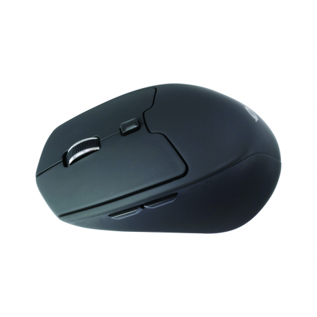 Conceptronic LORCAN ERGO - Mouse - ergonomic - right-handed - 6 buttons - wireless - Bluetooth 3.0 - black - 2