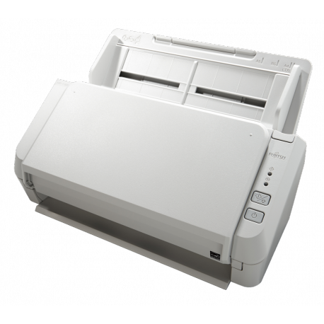 Fujitsu SP-1120N - Document scanner - Dual CIS - Duplex - 216 x 355.6 mm - 600 dpi x 600 dpi - up to 20 ppm (mono) / up to 20 ppm (colour) - ADF (50 sheets) - up to 3000 scans per day - Gigabit LAN, USB 3.2 Gen 1x1 - 2