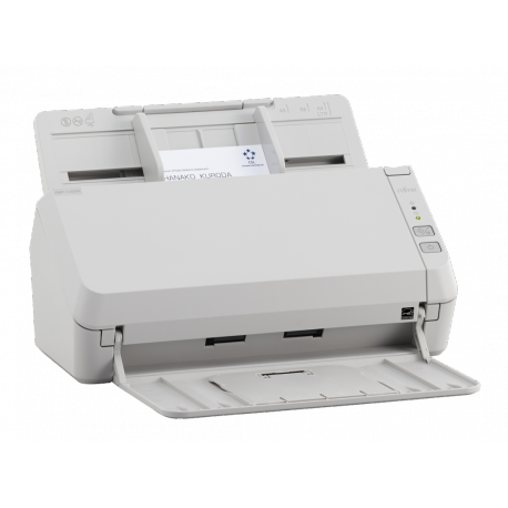 Fujitsu SP-1120N - Document scanner - Dual CIS - Duplex - 216 x 355.6 mm - 600 dpi x 600 dpi - up to 20 ppm (mono) / up to 20 ppm (colour) - ADF (50 sheets) - up to 3000 scans per day - Gigabit LAN, USB 3.2 Gen 1x1 - 3