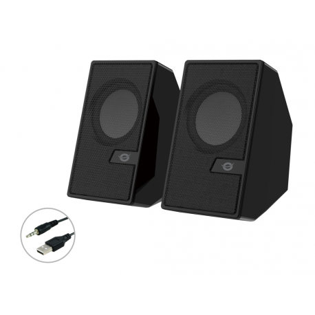 Conceptronic BJORN - Speakers - for PC - wireless - Bluetooth - 6 Watt (Total) - 0