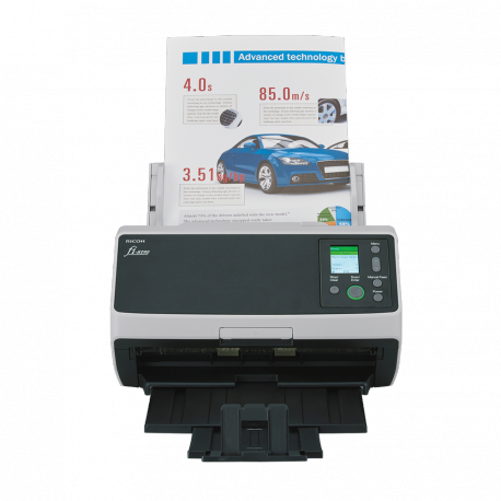 Fujitsu fi-8190 - Document scanner - Dual CIS - Duplex - 216 x 355.6 mm - 600 dpi x 600 dpi - up to 90 ppm (mono) / up to 90 ppm (colour) - ADF (100 sheets) - up to 13000 scans per day - Gigabit LAN, USB 3.2 Gen 1 - 4