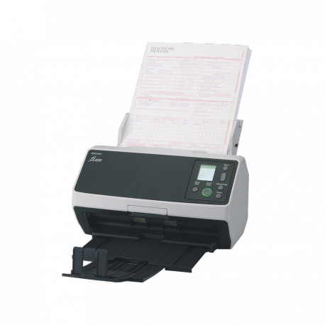 Fujitsu fi-8190 - Document scanner - Dual CIS - Duplex - 216 x 355.6 mm - 600 dpi x 600 dpi - up to 90 ppm (mono) / up to 90 ppm (colour) - ADF (100 sheets) - up to 13000 scans per day - Gigabit LAN, USB 3.2 Gen 1 - 21