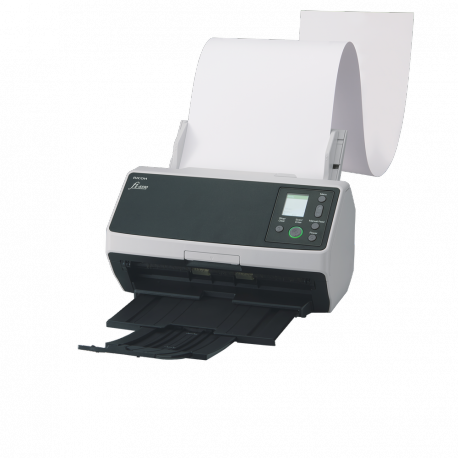 Fujitsu fi-8190 - Document scanner - Dual CIS - Duplex - 216 x 355.6 mm - 600 dpi x 600 dpi - up to 90 ppm (mono) / up to 90 ppm (colour) - ADF (100 sheets) - up to 13000 scans per day - Gigabit LAN, USB 3.2 Gen 1 - 24