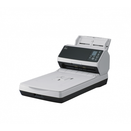 Fujitsu fi-8270 - Document scanner - flatbed: CCD / ADF: dual CIS - Duplex - 216 x 355.6 mm - 600 dpi x 600 dpi - up to 70 ppm (mono) / up to 70 ppm (colour) - ADF (100 sheets) - up to 10000 scans per day - Gigabit LAN, USB 3.2 Gen 1 - 1