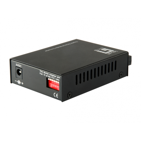 LevelOne GVT-2002 - Fibre media converter - GigE - 10Base-T, 1000Base-SX, 100Base-TX, 1000Base-T - RJ-45 / SC multi-mode - up to 20 km - 1310 nm - 1