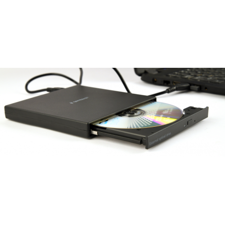 Gembird - Disk drive - DVD±RW (±R DL) - 8x / 8x - USB 2.0 - external - 0