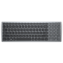 Dell KB740 - Keyboard - compact, multi device - wireless - 2.4 GHz, Bluetooth 5.0 - QWERTZ - German - titan grey - with 3 years Next Business Day Advanced Exchange Service