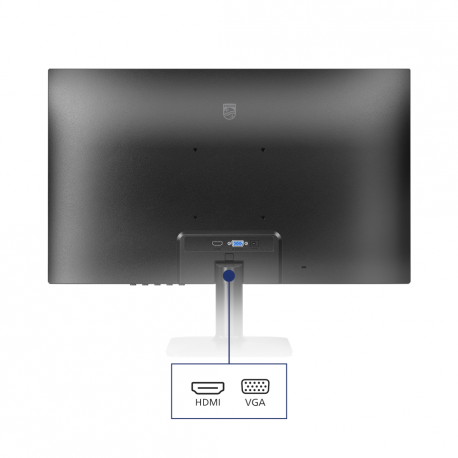 Philips 24E2N1100LB - 1000 Series - LED monitor - 24" (23.8" viewable) - 1920 x 1080 Full HD (1080p) @ 100 Hz - VA - 250 cd/m² - 4000:1 - 4 ms - HDMI, VGA - textured black - 10