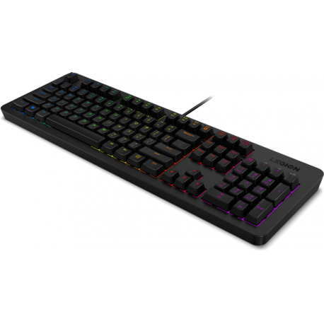 Lenovo Legion K310 RGB - Keyboard - gaming - full size - backlit - USB - QWERTY - Nordic - black - retail - 3