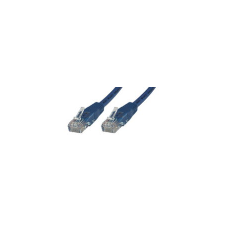 MicroConnect - Network cable - RJ-45 (M) to RJ-45 (M) - 30 cm - UTP - CAT 5e - blue - 0