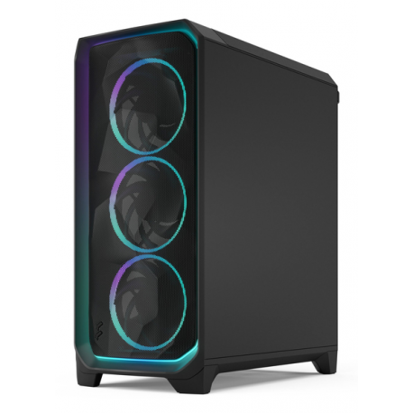 Fractal Design Meshify 3 Ambience Pro RGB - Tower - extended ATX - no power supply (ATX) - black TG light tint - USB / Audio - 11
