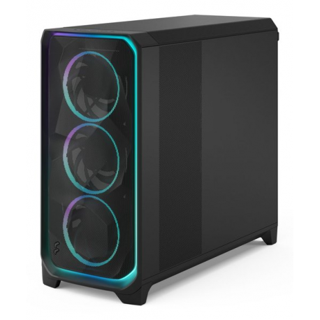 Fractal Design Meshify 3 XL Ambience Pro RGB - Tower - extended ATX - no power supply (ATX) - black TG light tint - USB / Audio - 4