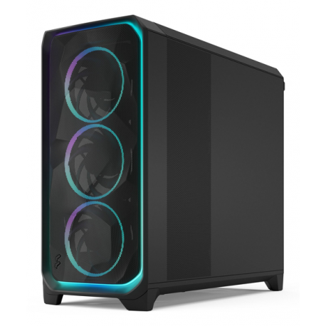 Fractal Design Meshify 3 XL Ambience Pro RGB - Tower - extended ATX - no power supply (ATX) - black TG light tint - USB / Audio - 5