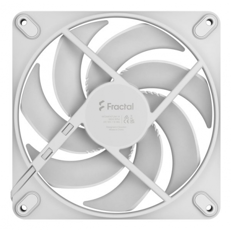 Fractal Design Momentum 14 - Case fan - 140 mm - white - 3