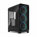 Fractal Design Meshify 3 RGB - Tower - extended ATX - no power supply (ATX) - black TG light tint - USB / Audio