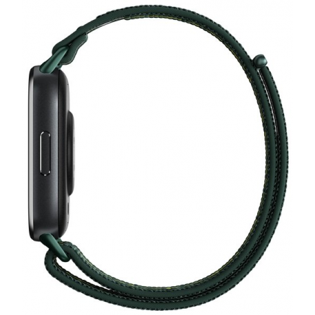 Motorola Moto Watch Fit - Aluminum - smart watch with band - fabric - display 1.9" - Bluetooth - 25 g - trekking green - 4