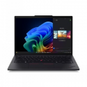 Lenovo ThinkPad T14 Gen 6 21QG - 180-degree hinge design - Intel Core Ultra 7 - 258V / up to 4.8 GHz - Win 11 Pro - Intel Arc Graphics 140V - 32 GB RAM - 1 TB SSD Performance, NVMe, TCG Opal Encryption 2 - 14" IPS 1920 x 1200 - Gigabit Ethernet - Wi-Fi 7, Bluetooth - 5G upgradable - black - kbd: Nordic (Danish/Finnish/Norwegian/Swedish) - with 3 Years Lenovo Premier Support, CO2 Offset 0.5 ton (2nd Gen)