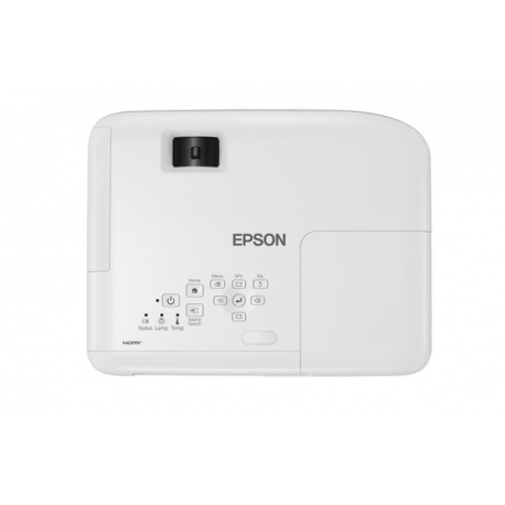 Epson EB-W53 - 3LCD projector - portable - 4000 lumens (white) - 4000 lumens (colour) - WXGA (1280 x 800) - 16:10 - white - 4
