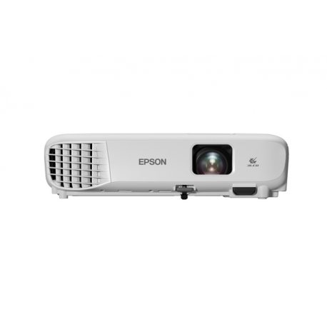 Epson EB-W53 - 3LCD projector - portable - 4000 lumens (white) - 4000 lumens (colour) - WXGA (1280 x 800) - 16:10 - white - 5
