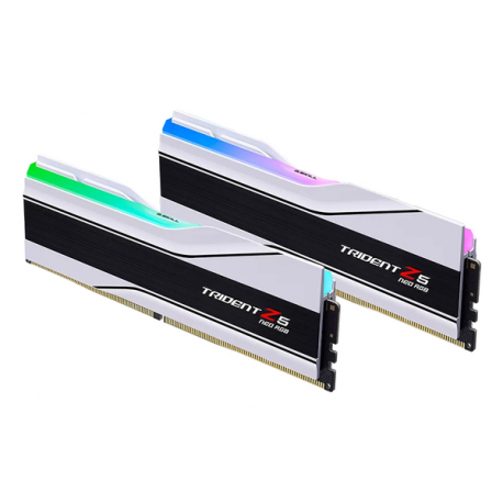 G.Skill Trident Z5 Neo RGB - DDR5 - kit - 64 GB: 2 x 32 GB - DIMM 288-pin - 6000 MT / s / PC5-48000 - CL30 - 1.4 V - unbuffered - non-ECC - white - 0