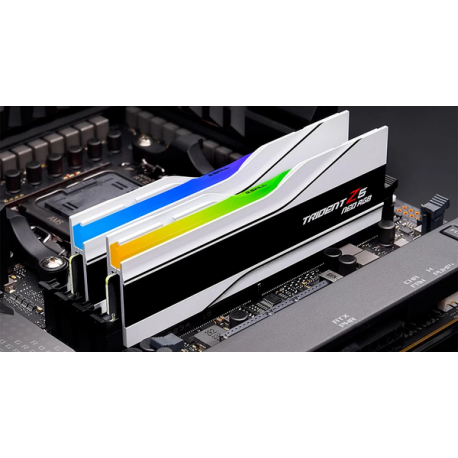 G.Skill Trident Z5 Neo RGB - DDR5 - kit - 64 GB: 2 x 32 GB - DIMM 288-pin - 6000 MT / s / PC5-48000 - CL30 - 1.4 V - unbuffered - non-ECC - white - 3