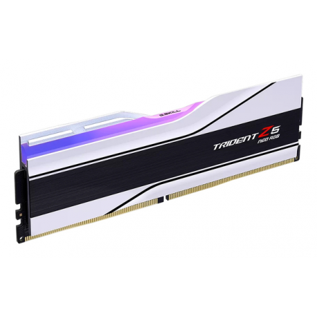 G.Skill Trident Z5 Neo RGB - DDR5 - kit - 64 GB: 2 x 32 GB - DIMM 288-pin - 6000 MT / s / PC5-48000 - CL30 - 1.4 V - unbuffered - non-ECC - white - 5