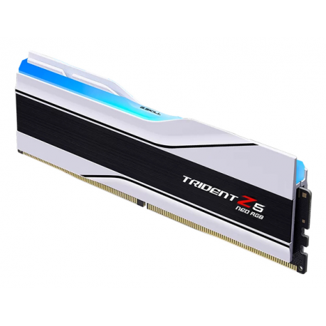 G.Skill Trident Z5 Neo RGB - DDR5 - kit - 64 GB: 2 x 32 GB - DIMM 288-pin - 6000 MT / s / PC5-48000 - CL30 - 1.4 V - unbuffered - non-ECC - white - 7