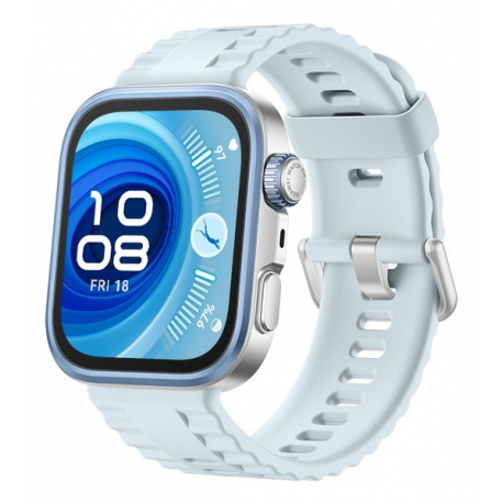 Huawei Watch Fit 4 Pro - Aluminium alloy - smart watch with strap - fluoroelastomer - blue - wrist size: 130-210 mm - display 1.82" - Bluetooth - 30.4 g - titanium blue - 1