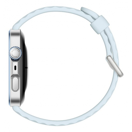 Huawei Watch Fit 4 Pro - Aluminium alloy - smart watch with strap - fluoroelastomer - blue - wrist size: 130-210 mm - display 1.82" - Bluetooth - 30.4 g - titanium blue - 4