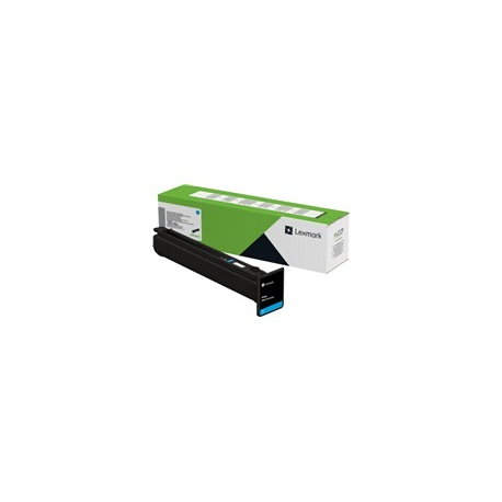 Lexmark - Cyan - original - box - toner cartridge LCCP, LRP - for Lexmark CX833se - 1