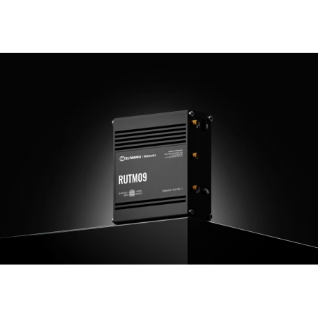 Teltonika RUTM09 - Router - WWAN 3-port switch - 1GbE - Wi-Fi 5 - 3G, 4G - 5