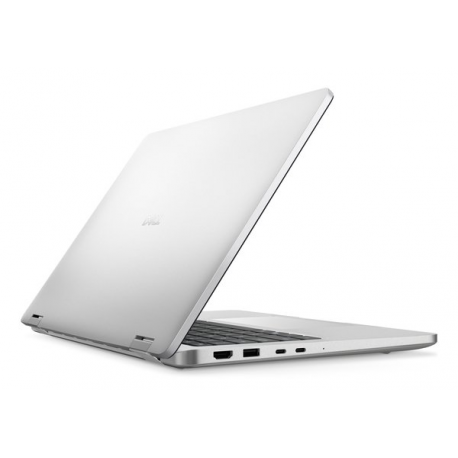 Dell Pro 14 Plus PB14255 - AMD Ryzen AI 5 PRO - 340 / up to 4.8 GHz - Win 11 Pro - Radeon 840M - 16 GB RAM - 512 GB SSD NVMe - 14" IPS 1920 x 1200 (Full HD Plus) - Gigabit Ethernet - Wi-Fi 7, NFC - platinum silver - with 1 Year Basic Onsite Service after remote diagnosis with Hardware-Only Support - Disti SnS - 3