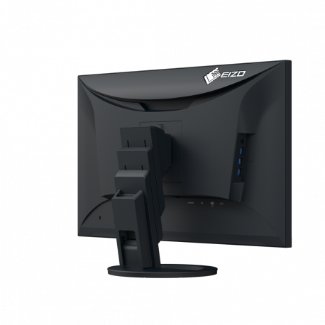 EIZO FlexScan EV2720S-BK - With FlexStand - LED monitor - 27" - 2560 x 1440 WQHD - IPS - 350 cd / m² - 1500:1 - 5 ms - HDMI, DisplayPort, USB-C - speakers - black - 5