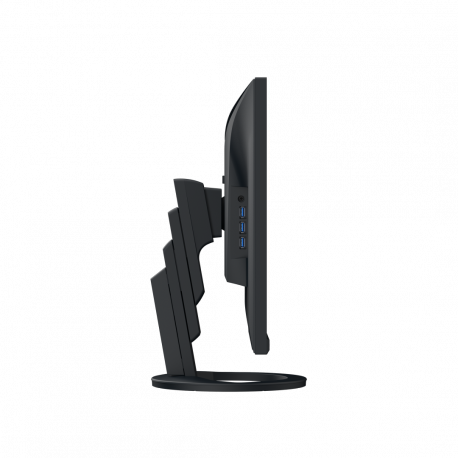 EIZO FlexScan EV2720S-BK - With FlexStand - LED monitor - 27" - 2560 x 1440 WQHD - IPS - 350 cd / m² - 1500:1 - 5 ms - HDMI, DisplayPort, USB-C - speakers - black - 6